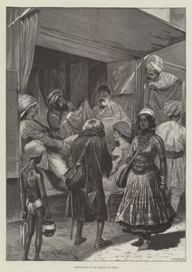 Bargaining in the Bazaar at Delhi